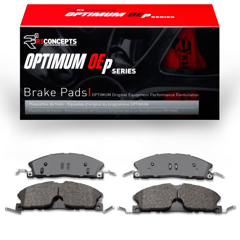 Ford Police Interceptor Utility Brake Pads - Front - R1 Concepts - Optimum OE - `13-`19